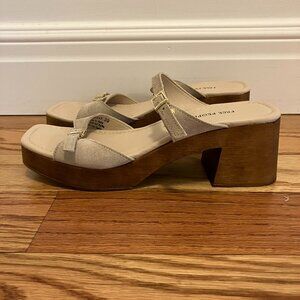 Free People clogs, worn once, size 9 women